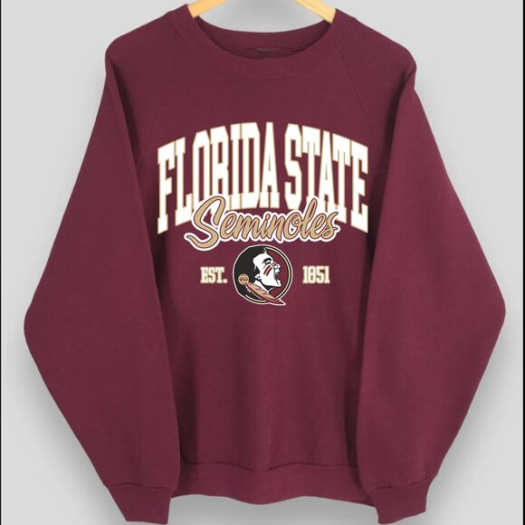 NCAA Florida State Seminoles Sweatshirt Florida State University Shirt Tee - Picture 2 of 3